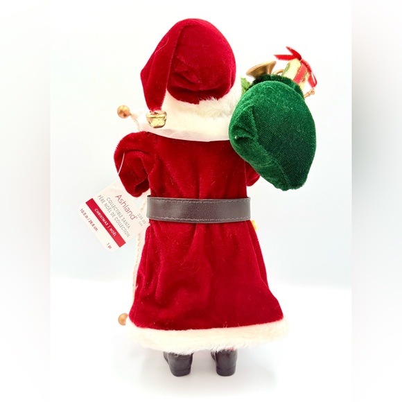 Ashland Santa Claus Figurine w/Good List & Gift Bag Collectible Christmas Decor - Picture 5 of 5